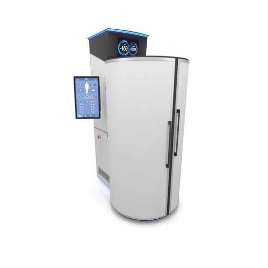 CRYONiQ cryotherapy chamber left orientation