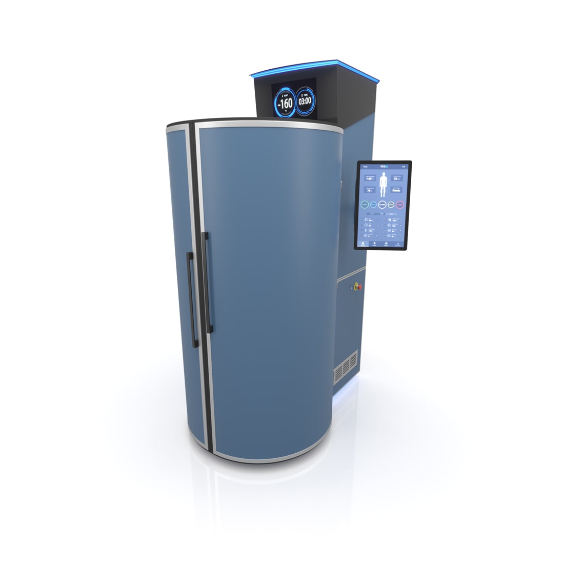 CRYONiQ cryotherapy chamber right orientation